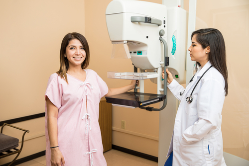 what is a mammogram like