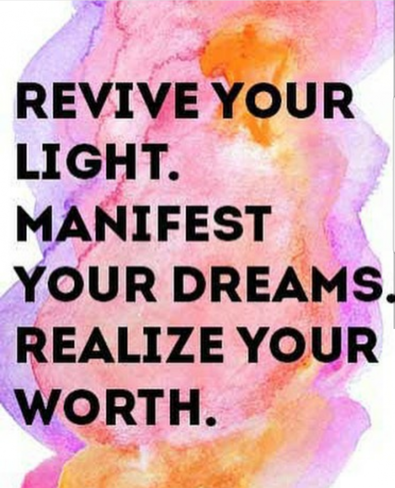 Manifest your dreams.