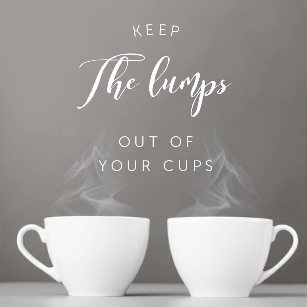 tea cups and bra cups